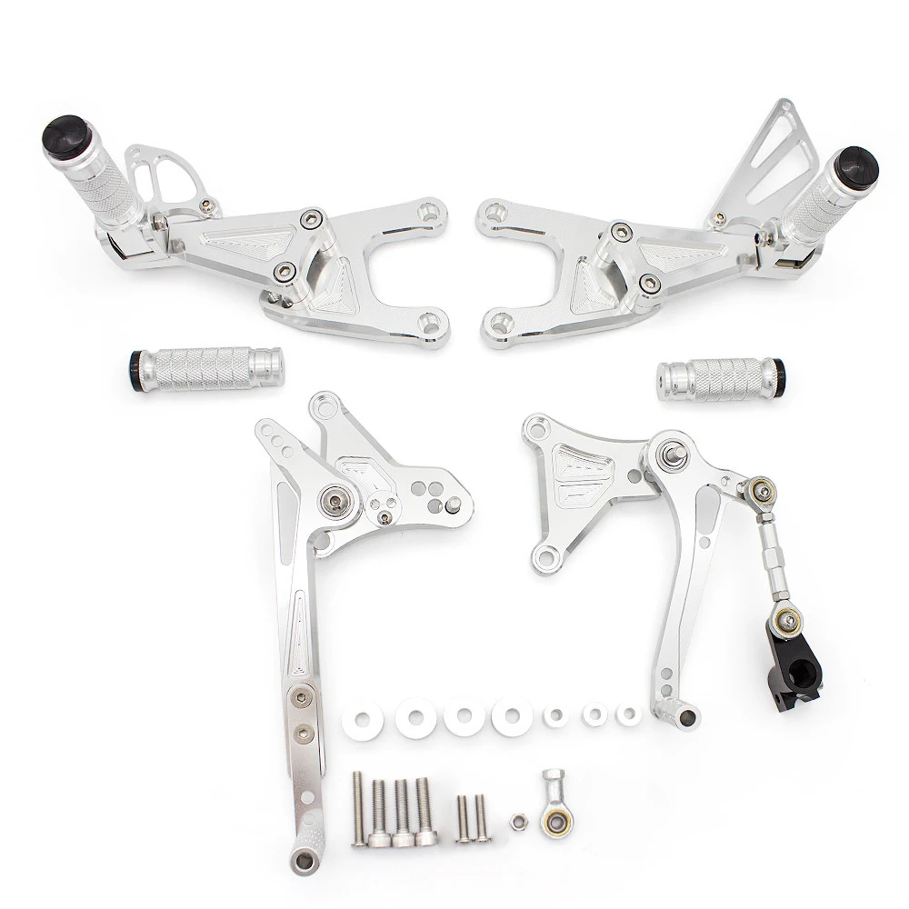 For Benelli Tnt125 Tnt 125 2016 - 2020 Motorcycle Rearset Footrest Cnc Aluminum Alloy Rear Set Footpeg Pedal Foot Pegs New