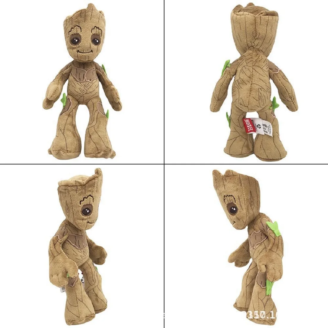 Mini figura de Anime de lectura Groot, adorno de árbol de escritorio para hombre, decoración de coche, modelo en miniatura, decoración de habitación, colección de manualidades, regalo