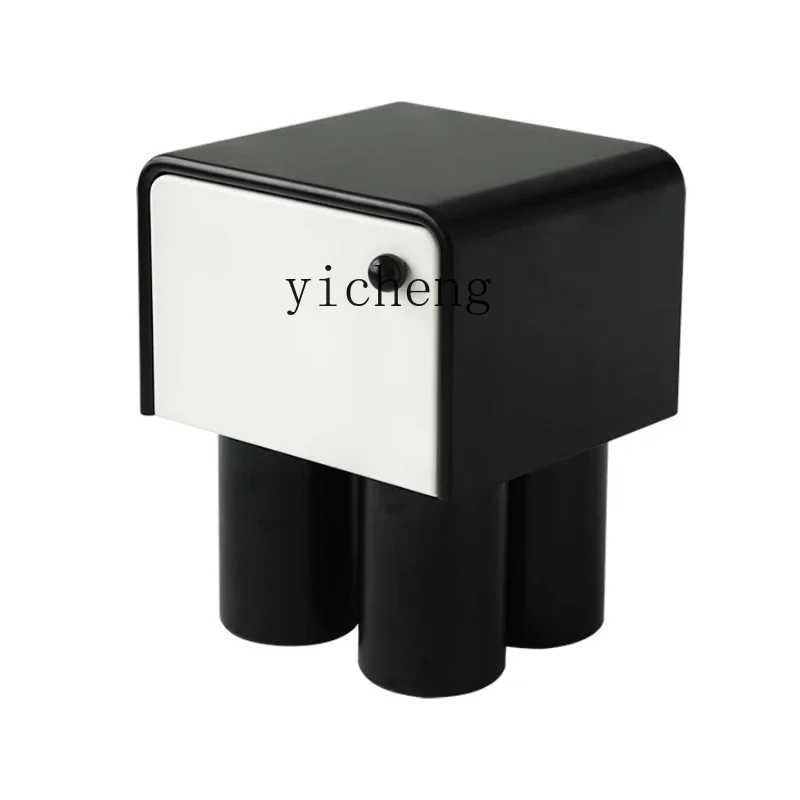 

ZK Modern Light Luxury Bedside Table Small Storage Cabinet Bedroom Bedside Small Cabinet