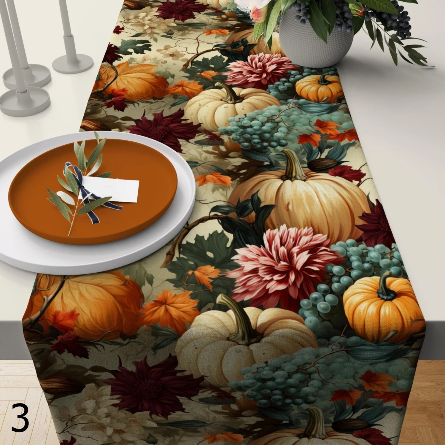 Sonbahar Teşekkür Günü Masa Ör - Christmas Table Runner incelemesi ve fiyatı