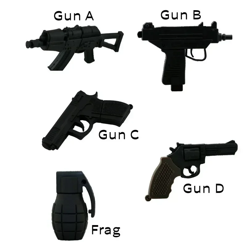 محرك أقراص فلاش يو إس بي على شكل مسدس كرتوني ، سيارة عالية السرعة مركبة ، هدية إبداعية ، بندريف جديد ، USB ، 16 جيجابايت ، 4 جيجابايت ، GB ، 32 جيجابايت ، GB #1