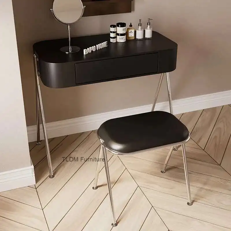

Nordic Black Vanity Table Drawer Luxury Nordic Makeup Modern Vanity Table Bedroom Home Meubles De Chambre Decoration