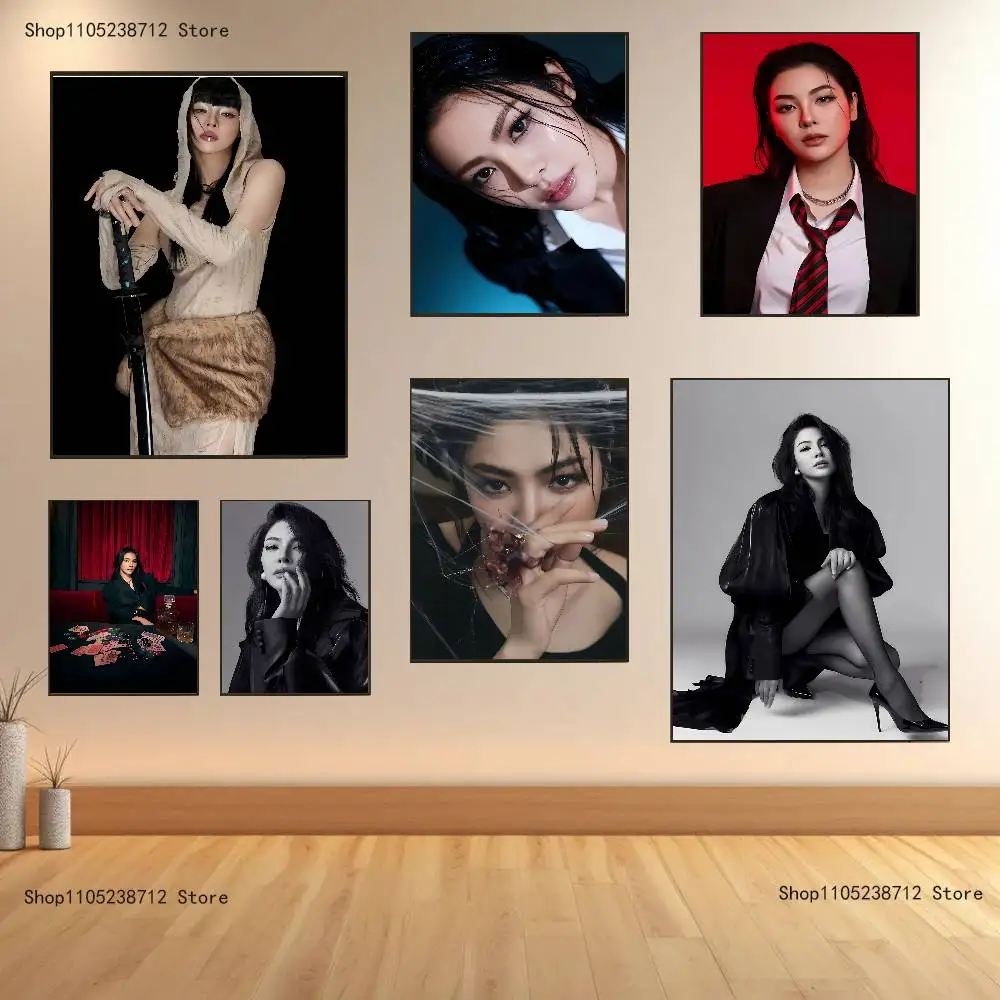 

Peraya Malisorn Faye Poster Prints Wall Art Picture Painting Gift Living Room Restaurant Bar Large Dec Sticker