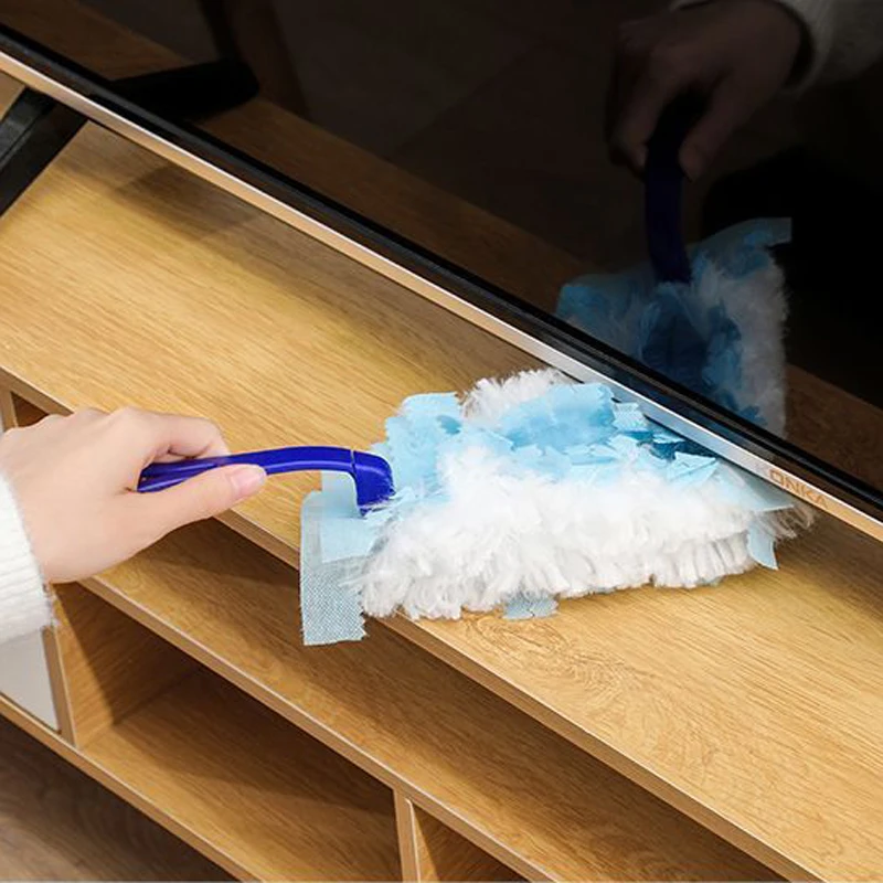 Dusting Brush Disposable Electrostatic Absorbent Fiber Duster Air-condition Car Furniture Cleaning Microfiber Household Duster