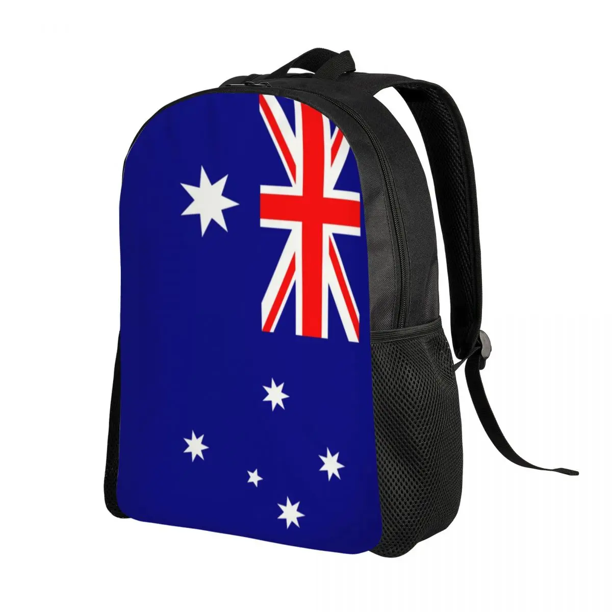 Custom Australia Flag Backpacks Men Women Basic Bookbag for College School Australian Pride Bags