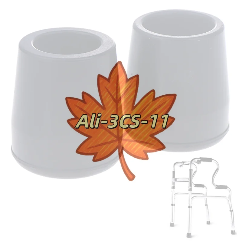 أغطية أطراف قصب غير قابلة للانزلاق - استبدال وسادة سفلية لعصا العكاز والمشي لمسافات طويلة والرحلات والثلج الآمن #1