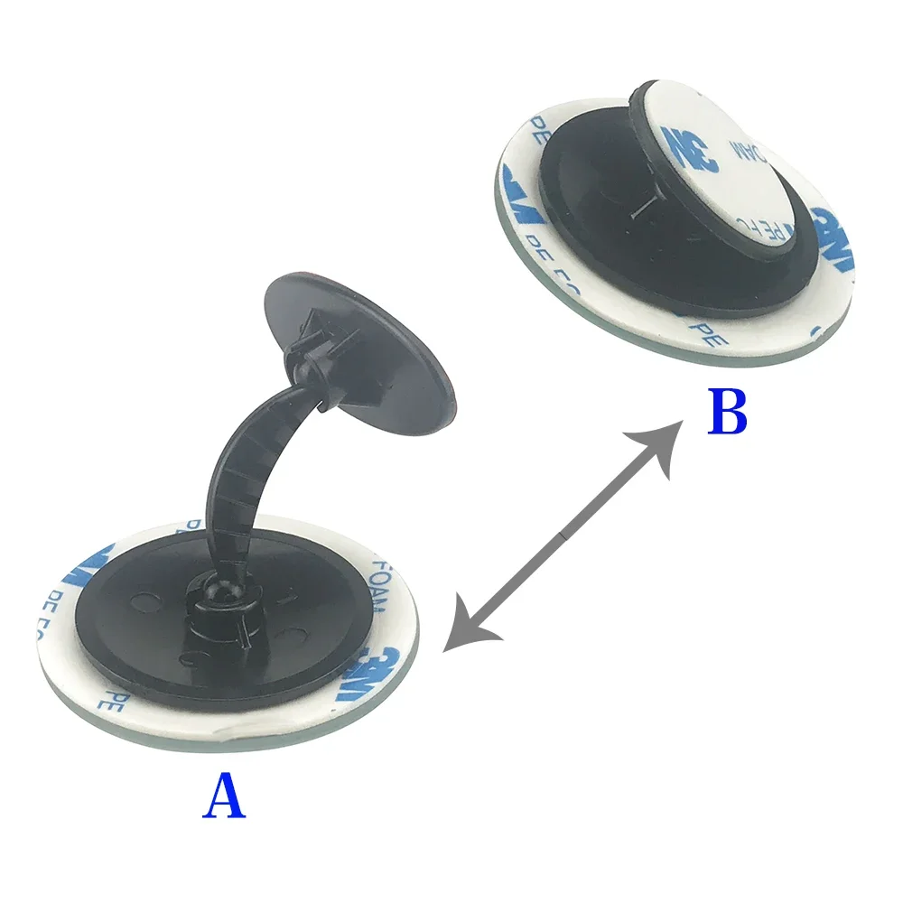 360° Rotatable Car Safety Mirror B Pillar Blind Spot Wide Angle Rearview Auxiliary Mirror Crash Proof Parking Warning For Cars