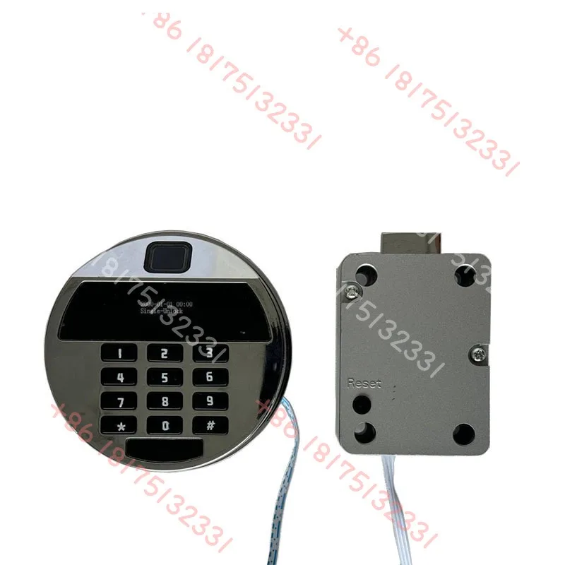 

Manufacturer Security LCD Digital Round Safe Lock Electronic Fingerprint Biometric Safe Box Lock Box Lock Use Vault Safes