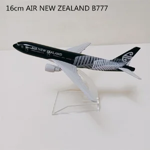 16cm B777 SOUVENIR SHOW AIR NUEVA NUEVA ZELANDA 1: 400 Modelo de aeronave 777 con juguete de avión de aleación base para avión coleccionable 8 Mejor modelo de avión de ventas Air New Zealand - №1