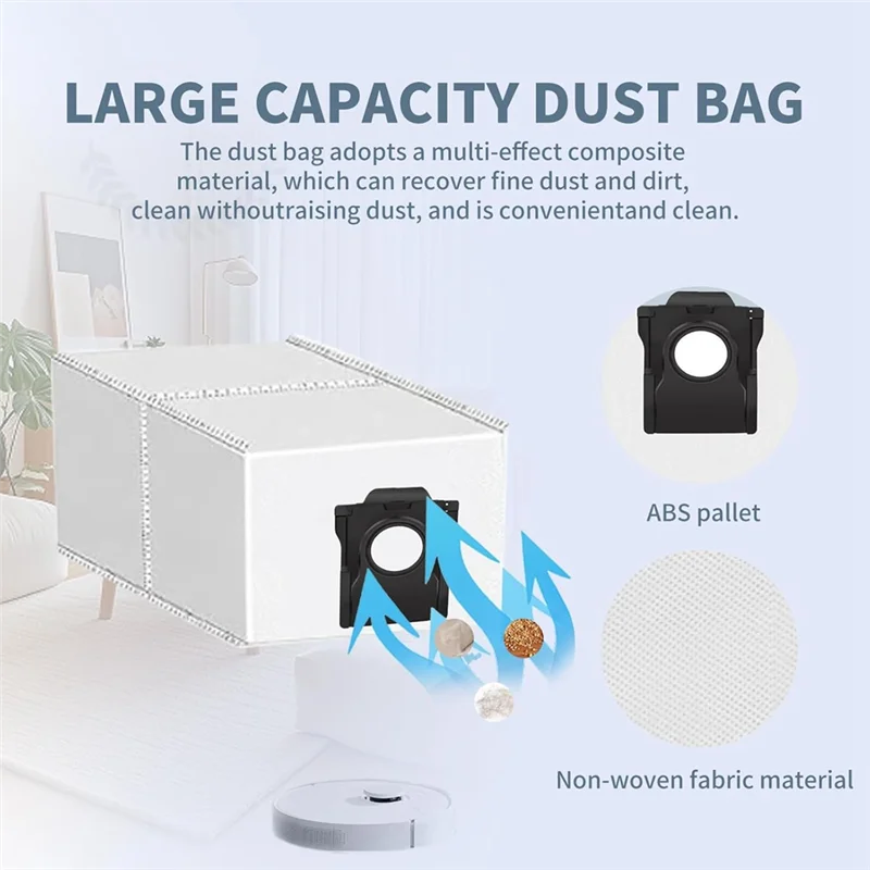 A02V-Vacuum Cleaner Replacement Parts-Accessory Kit For DREAME D10 Plus Gen 2 Durable Upgrade Components