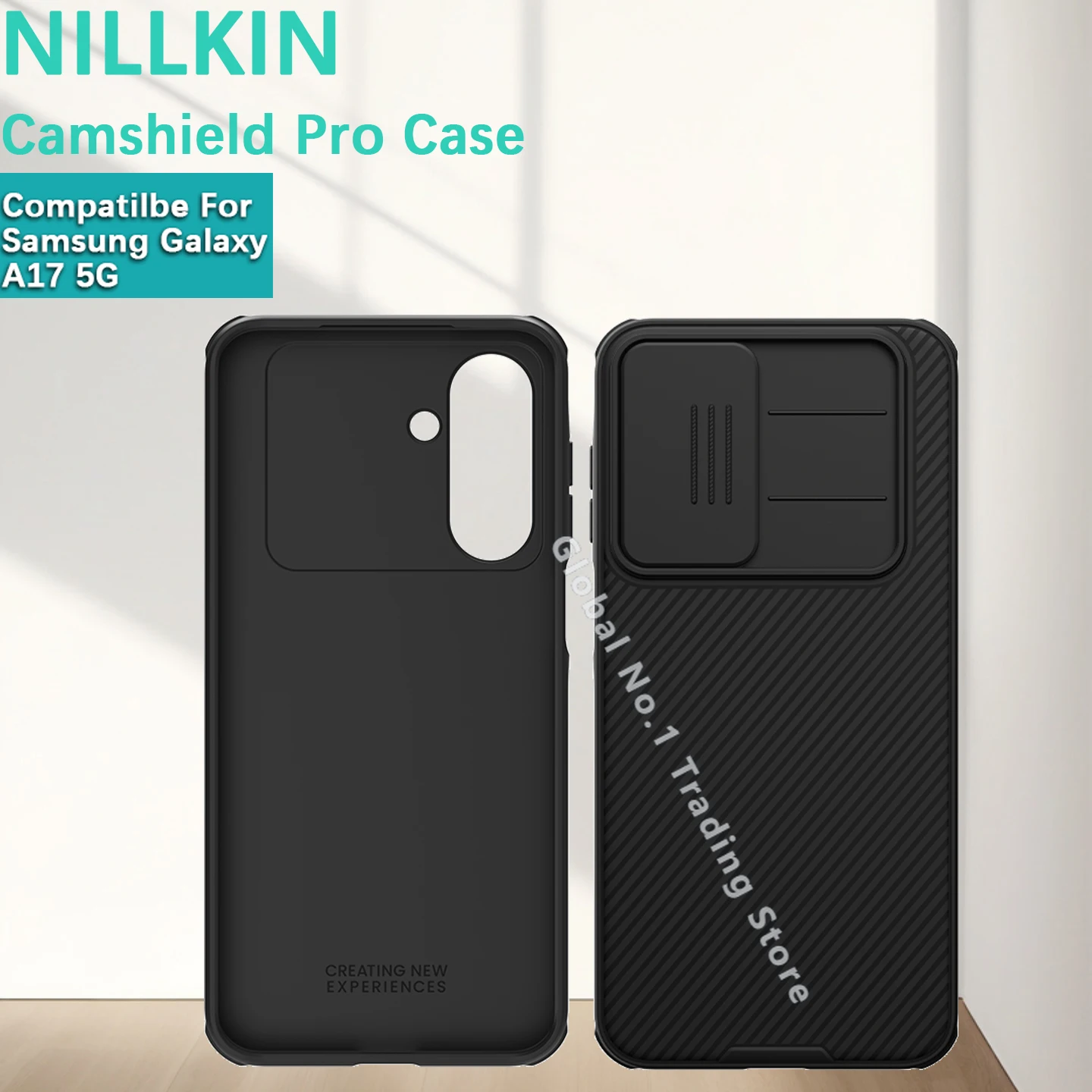 

NILLKIN, совместимый с Samsung Galaxy A17 CamShield Pro, раздвижной защитный чехол, чехол для телефона