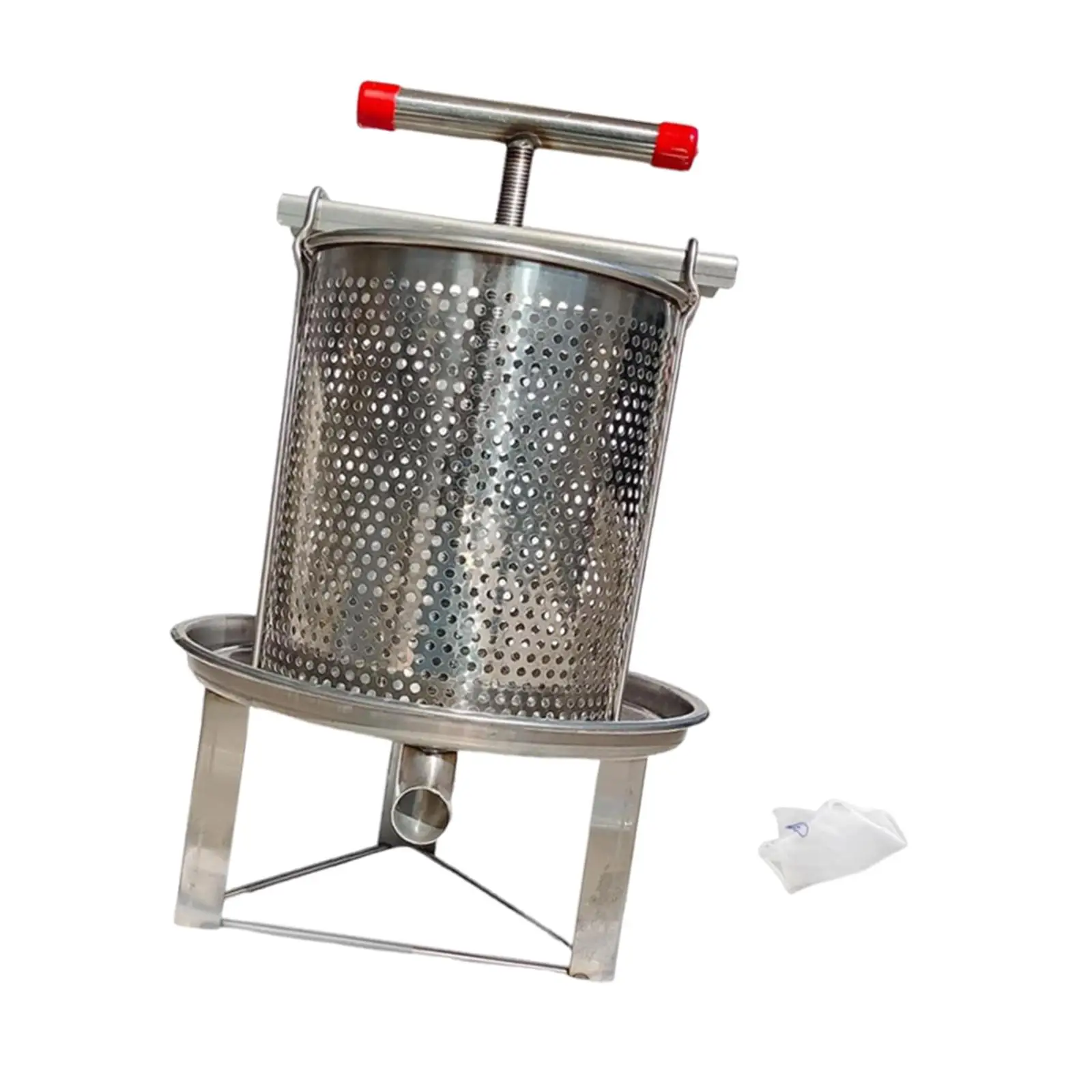 Large Honey Presser Fruit Wine Press Lightweight Supplies Multifunctional T Shaped Handle Practical Crusher for Vegetables