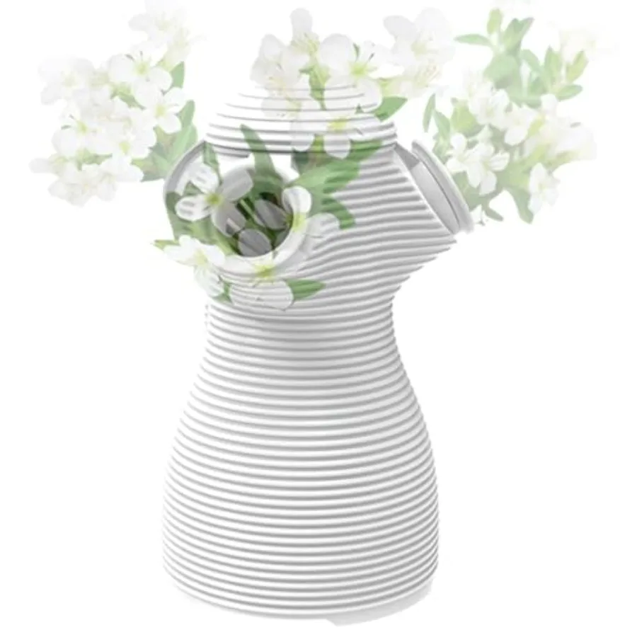 

Indoor Desktop Hydroponics Tower System with 3 Grow Pods 95 GPH Pump 24hr Timer Ideal for Growing Herbs Vegetables and Edible F