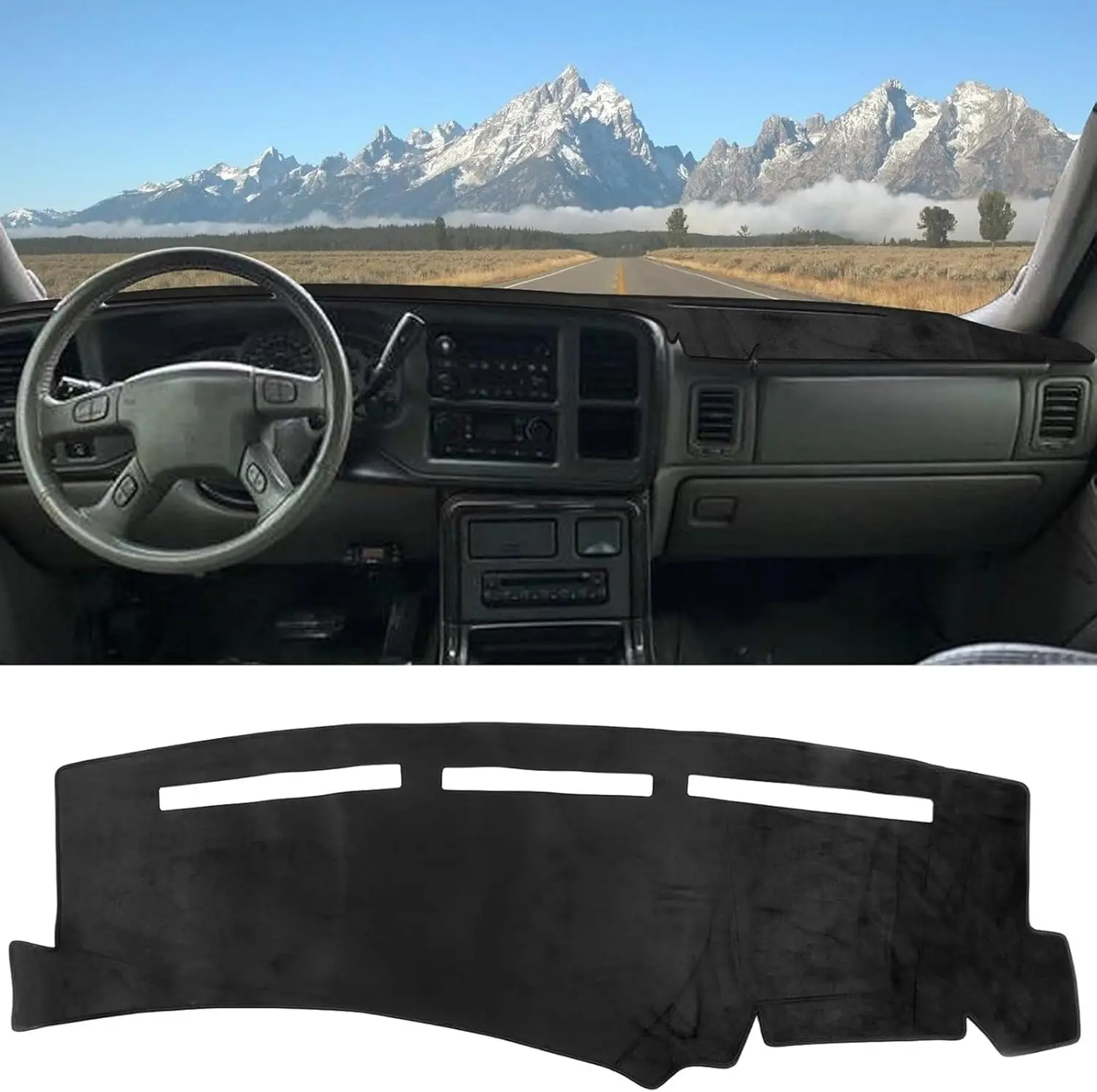 

Крышка приборной панели подходит для Chevrolet Silverado/GMC Sierra от 1999 до 2006, Chevrolet Tahoe/Chase с 1999 до 2006, и