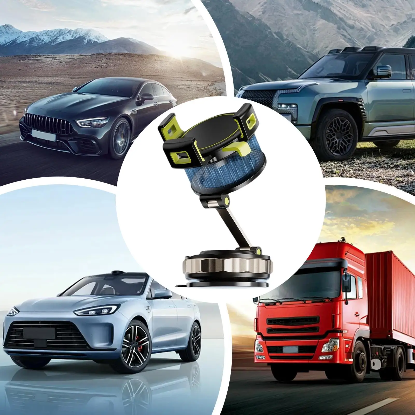 

Автомобильный держатель для телефона, магнитная вакуумная адсорбция, вращающаяся подставка для мобильного телефона для автомобиля, портативная подставка для смартфона для водителей, ежедневная