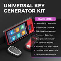 Autel MaxiIM KM100 Key Programming Tool Lifetime Free IMMO Immobilizer Key FOB Programmer Updates PK IM508 IM608