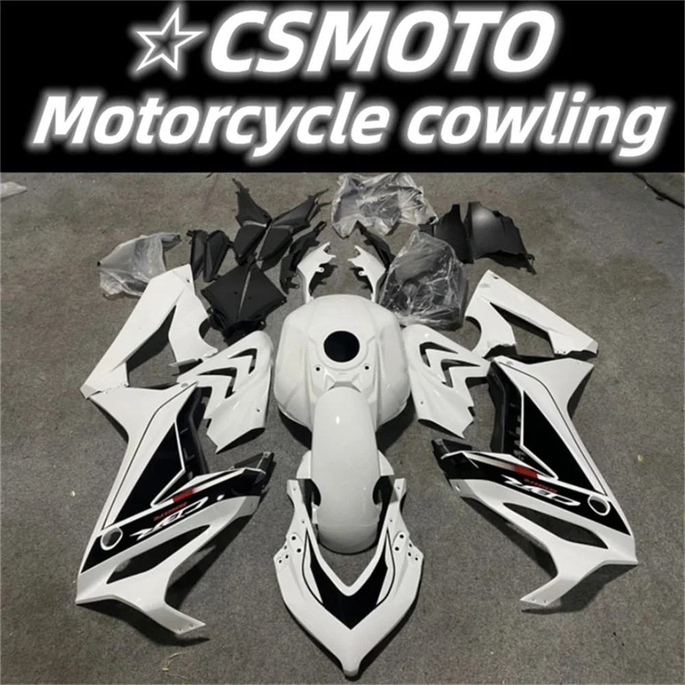 

Motorcycle fairing suitable for Honda CBR650R 2019 2020 2021 2022 body set in black and white