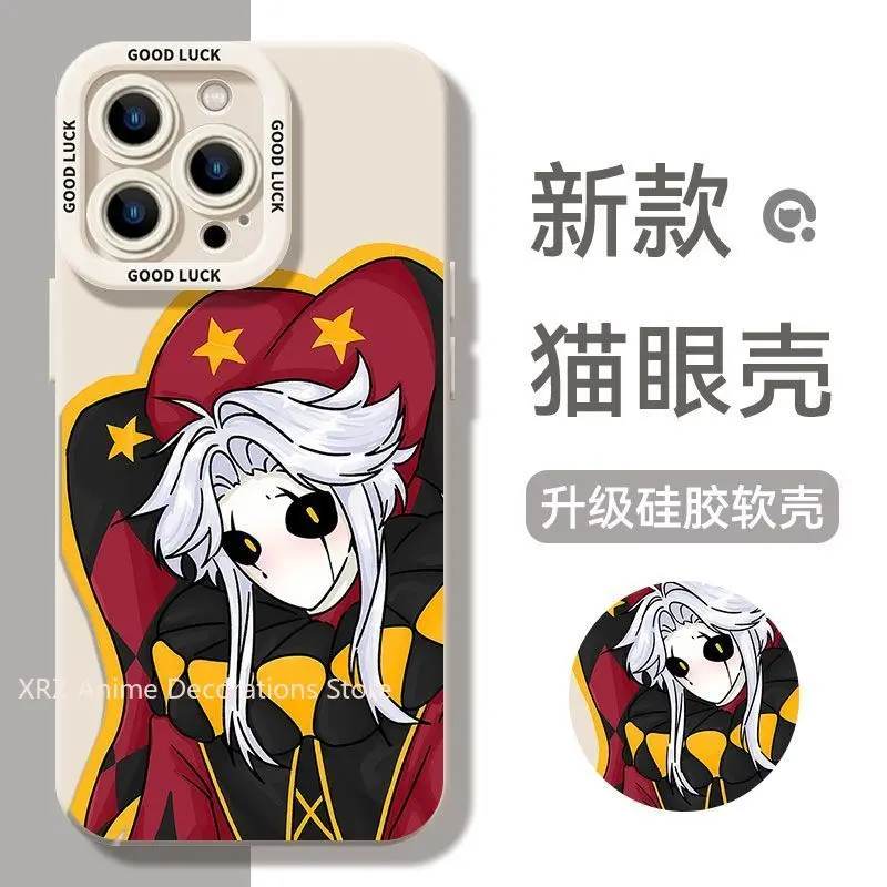 

The Freak Circus Anime Pierrot TPU Phone Case For IPhone Pro Max Huawei Xiaomi VIVO OPPO Cartoon Anti-falling Cover
