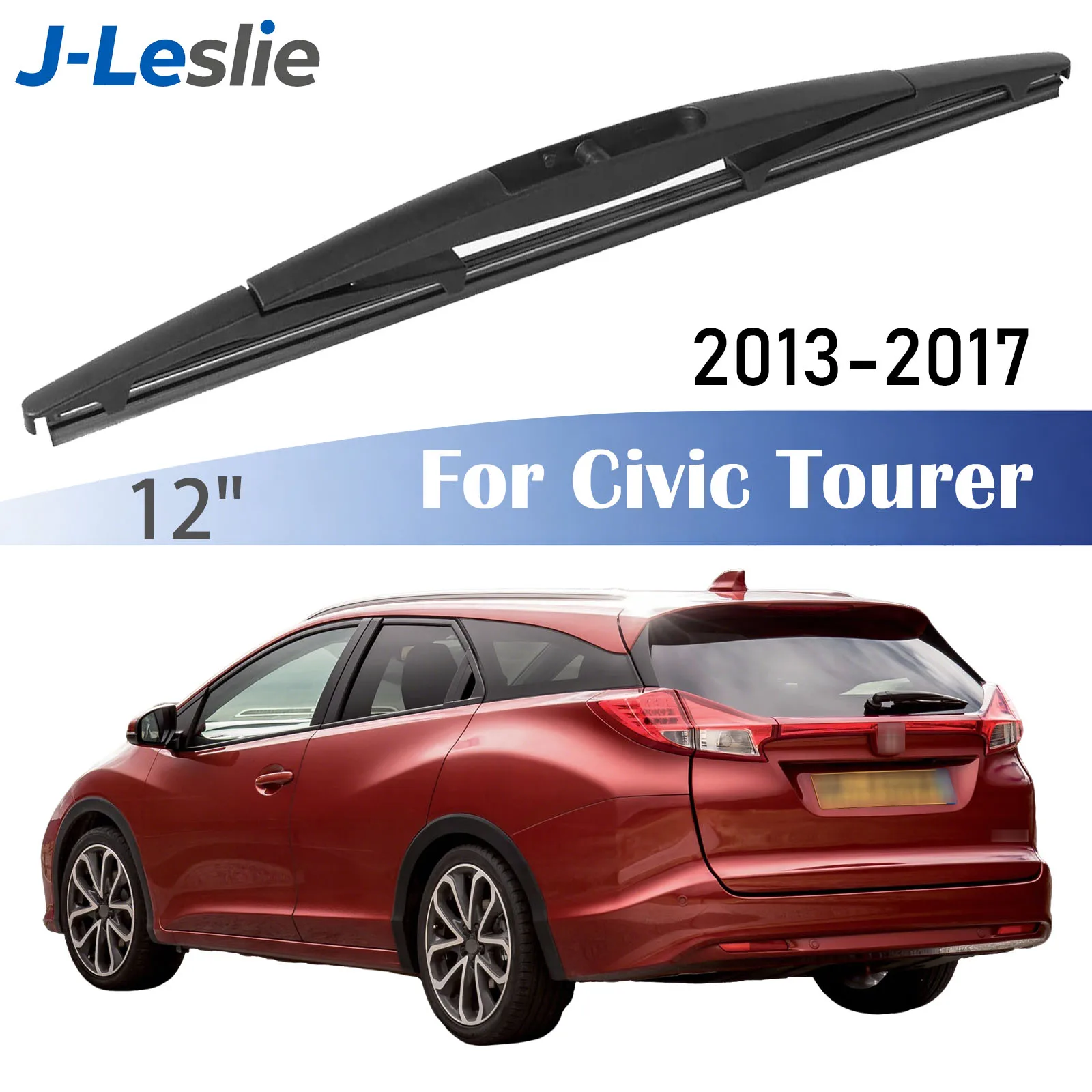 12-Zoll-Heckwischerblatt für Honda Civic Estate Tourer 2013-2017 Windschutzscheibenwischer Scheibenwischer Regenbürsten Autozubehör scheibenwischer Hinten Heckwischerarm