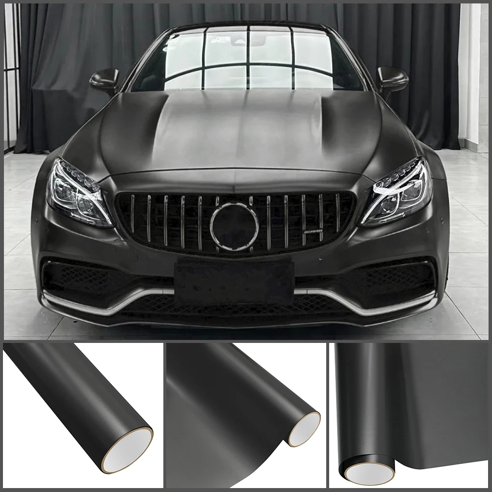 

Матовая наклейка для автомобиля, ПЭТ, жемчужная металлическая космическая серая виниловая пленка, самоклеящаяся водонепроницаемая противоскользящая пленка для декора кузова мотоцикла