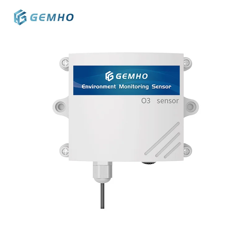 Wall Mounted Ozone Transmitter Ozone Gas Detector Sensor Industrial O3 Gas Gas Leakage Monitor