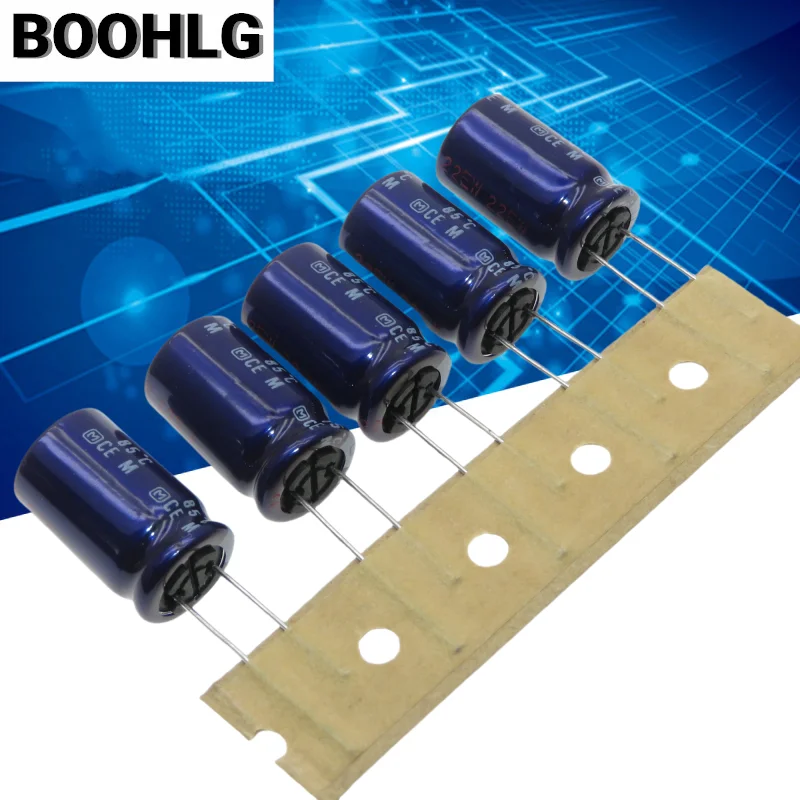 5PCS 470UF 63V Fever Beautiful Audio Capacitor 63V 470UF 12.5X20 M Blue Robe