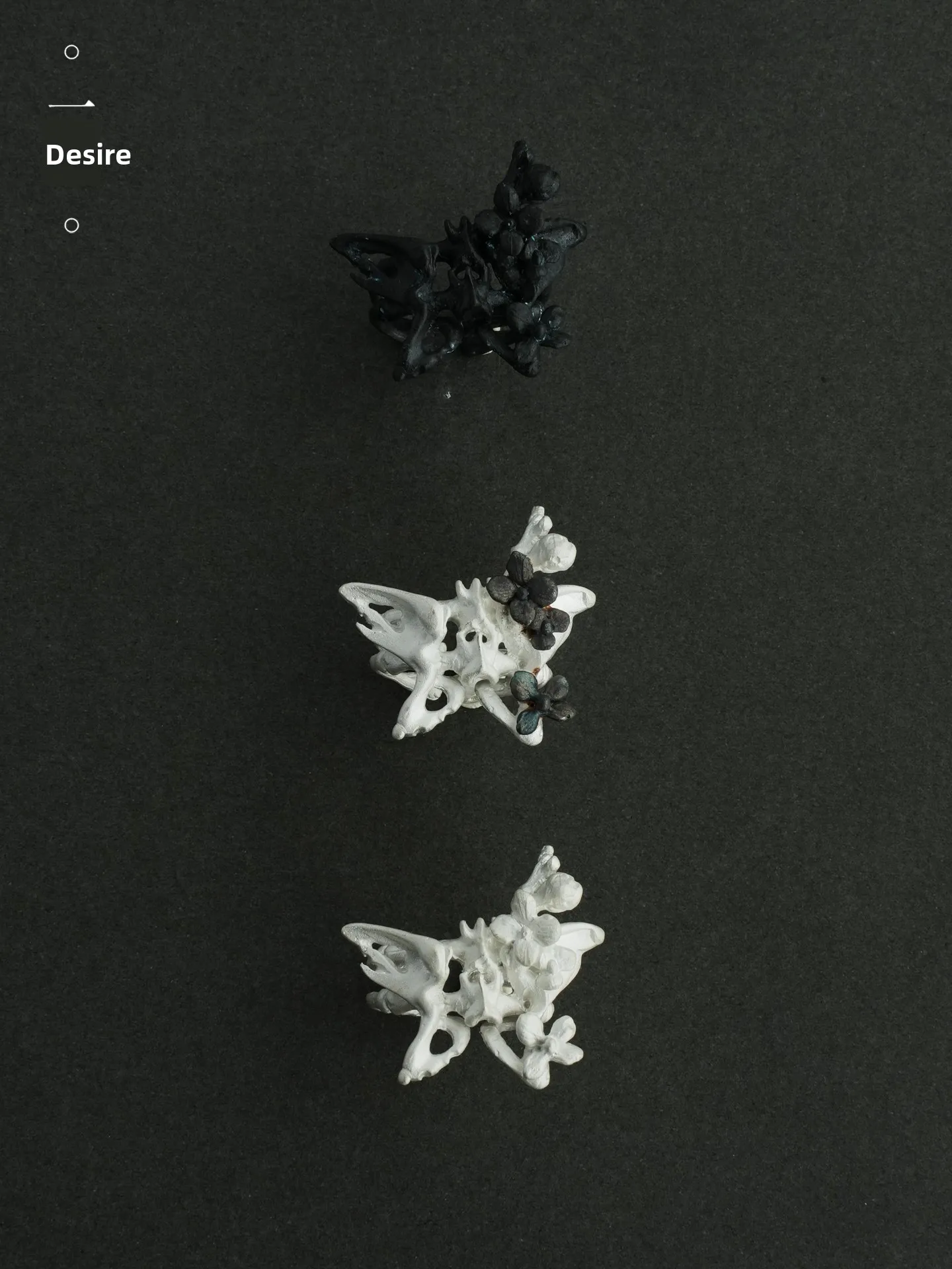 

Кольцо YIYU Bone Series S925 из чистого серебра, ручной работы, открытое, оригинальное, модное, унисекс, серебряное украшение
