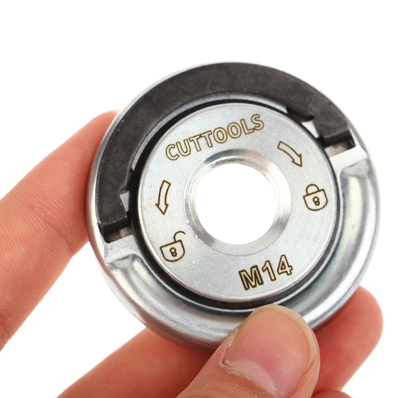 Universal M14 Galvanized Quick Lock Nut For ANGLE Grinder Pressing Plate Quick Lock Nut Portable Installation And Removal
