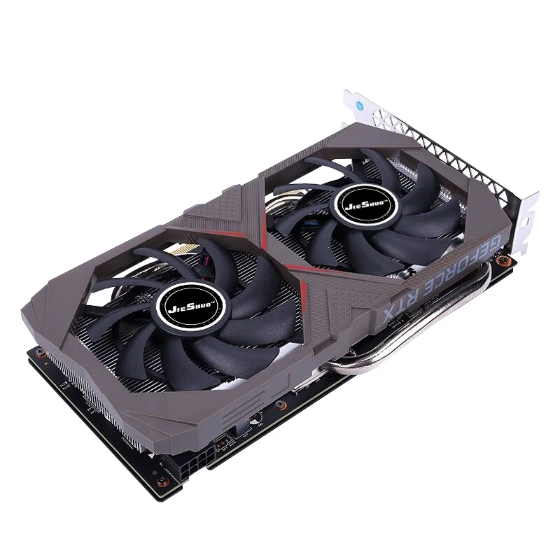 JIESHUO NVIDIA GTX 1660 Super 6GB gaming graphics card DDGR6 192BIT GPU gtx 1660super 6g supports computer desktop video office