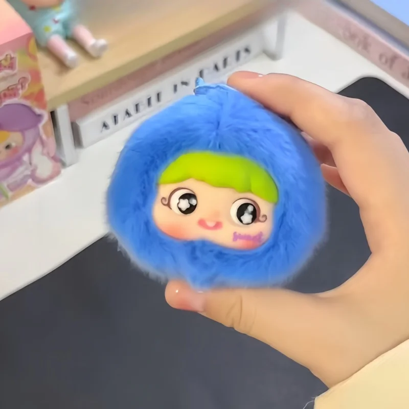 Genuino ufficiale Baby Three Yaya Fun Fruits Series Scatola cieca alla moda Peluche Appeso Ornamento Simpatico regalo per bambole da collezione per ragazze