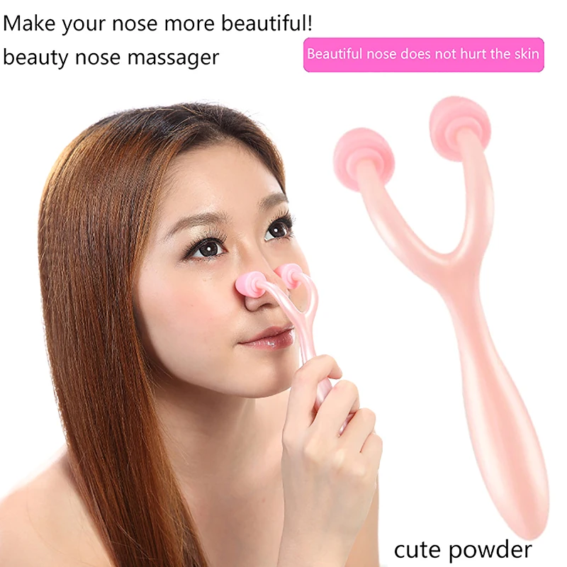 

Nose Shaping Roller Smooth Edge Tightening Nose Beauty Accessory Nose Bridge Nose Massager Roller Salon Beauty Clip Nose Slimmer