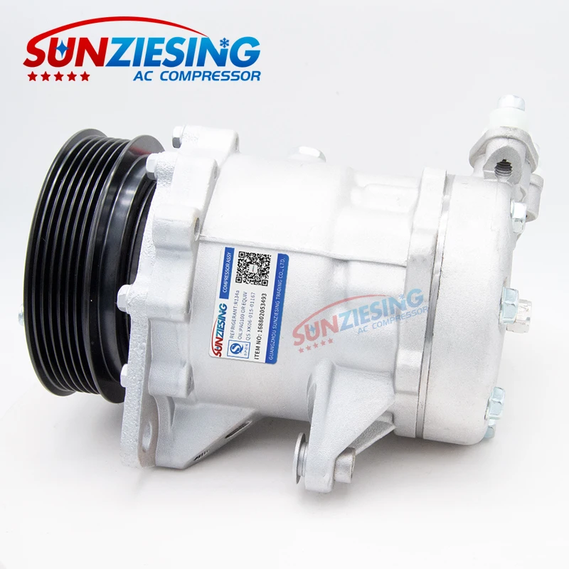 for JEEP CHEROKEE Liberty V6 3.7L SD7H15 AC COMPRESSOR 55037466 55037466AE 471-7026 4335 4852 U4335 1522028 364852NA 98576