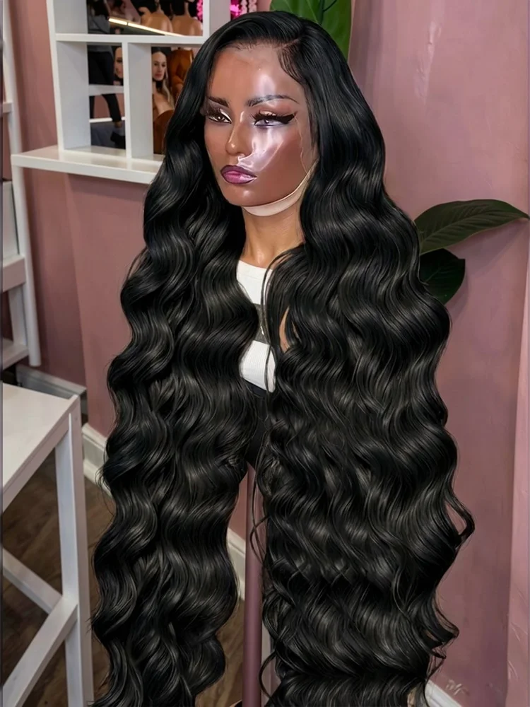 

220% 30-40 дюймовые бразильские парики с эффектом Body Wave, предварительно подготовленные, без клея, с HD-кружевом 13x4 и 13x6, для женщин, из натуральных волос
