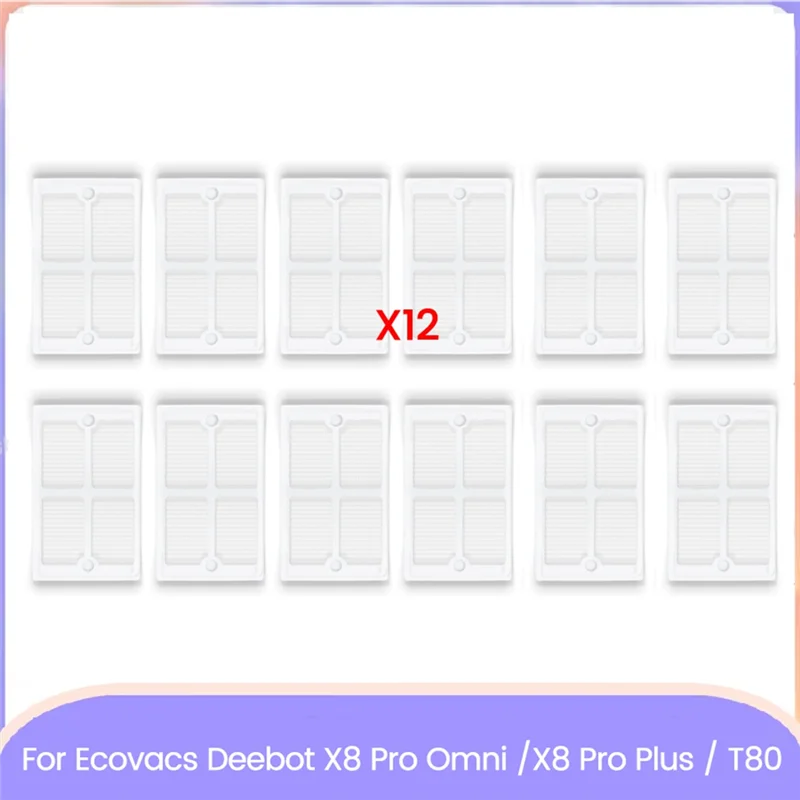 Filtro de caixa de esgoto para ecovacs deebot x8 pro omni/x8 pro plus/t80 varredor tanque de esgoto peças de reposição filtro