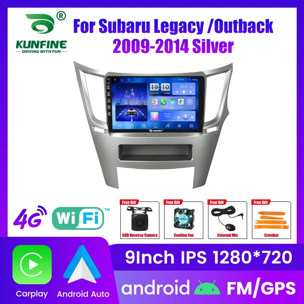 Android Car Radio For Subaru Legacy 2009-2014 Car Stereo 2Din Octa Core GPS Navigation Player IPS Screen Carplay Android Auto