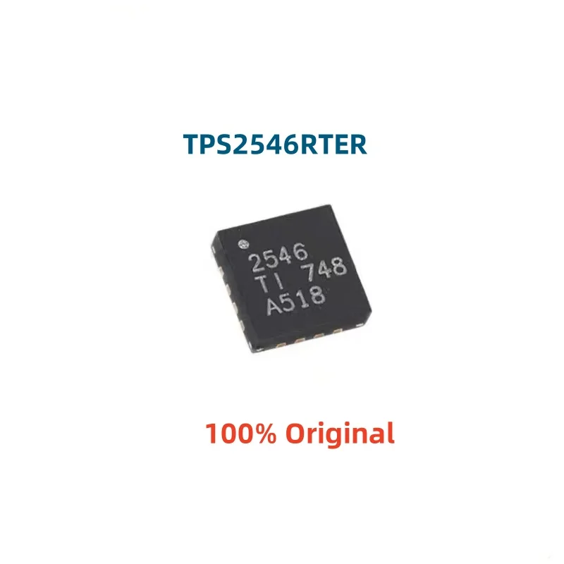 5PCS 100% New TPS2544RTER 2544 TPS2546RTER 2546 TPS54519RTER 54519 QFN-16 Brand New Original Chips ic