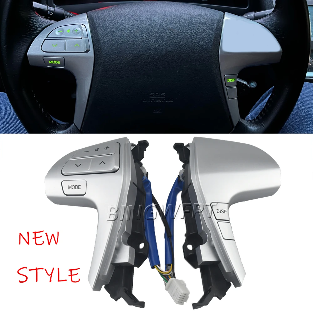 

BINGWFPT For Toyota Camry 2006-2011 Steering Wheel Audio Control Button Switch For Toyota Innova KUN40,TGN4* 2011-2016