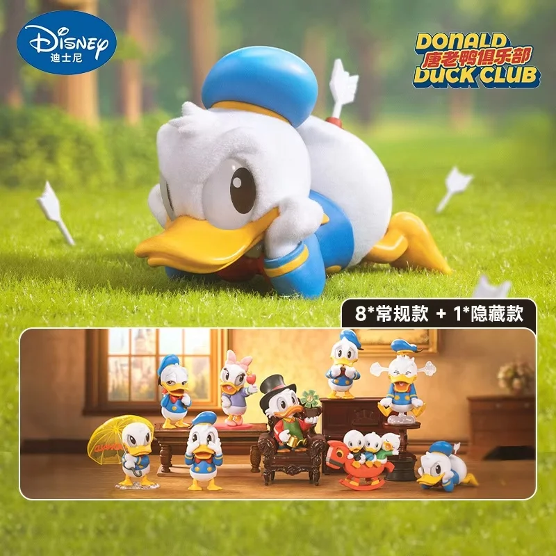 Original Disney Blind Box Donald Duck Club Series Donald Duck 90th Anniversary Mystery Boxes Kids Christmas Gift