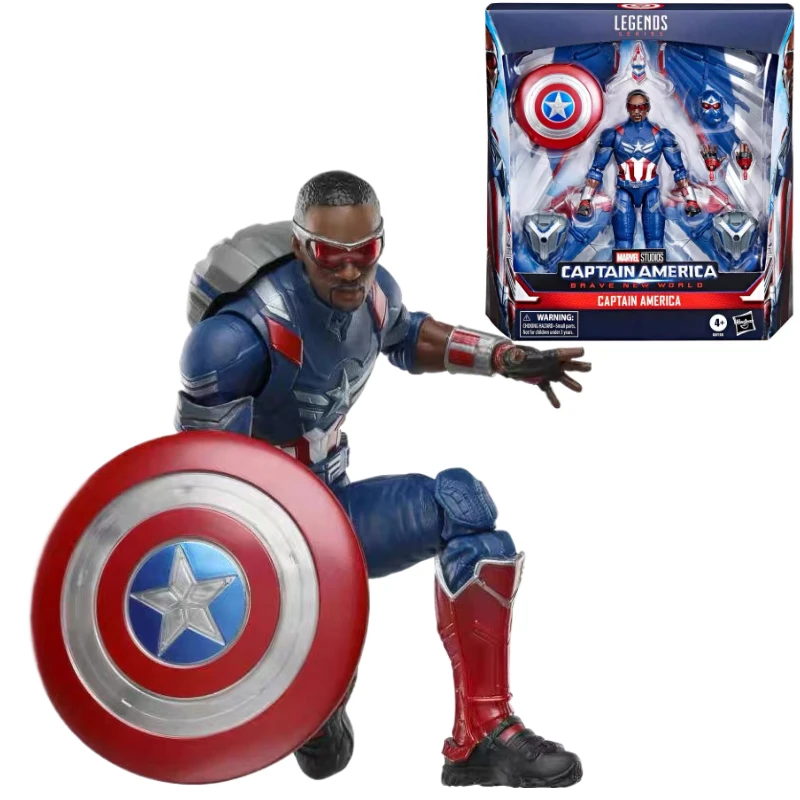 

Original Marvel Legend Series Captain America: Brave New World Captain America Articulated Figure Toys Models Decoration Gift