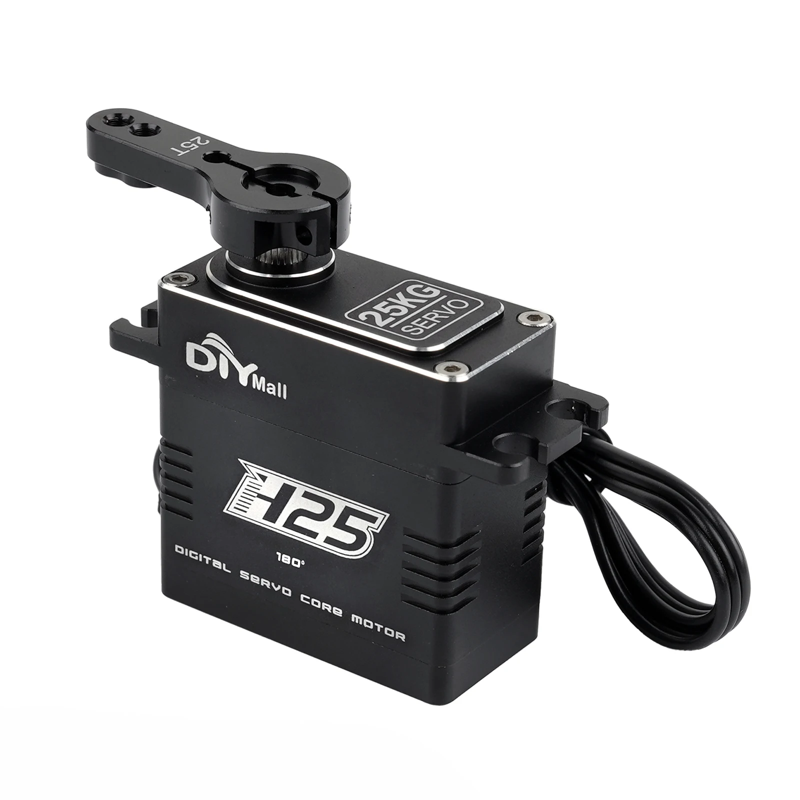 BLS-H25 25KG Brushless Digital Servo Full CNC Case Steel Gear 0.085s/60° High Torque for 1/8 1/10 RC Car Truck Robot Helicopter