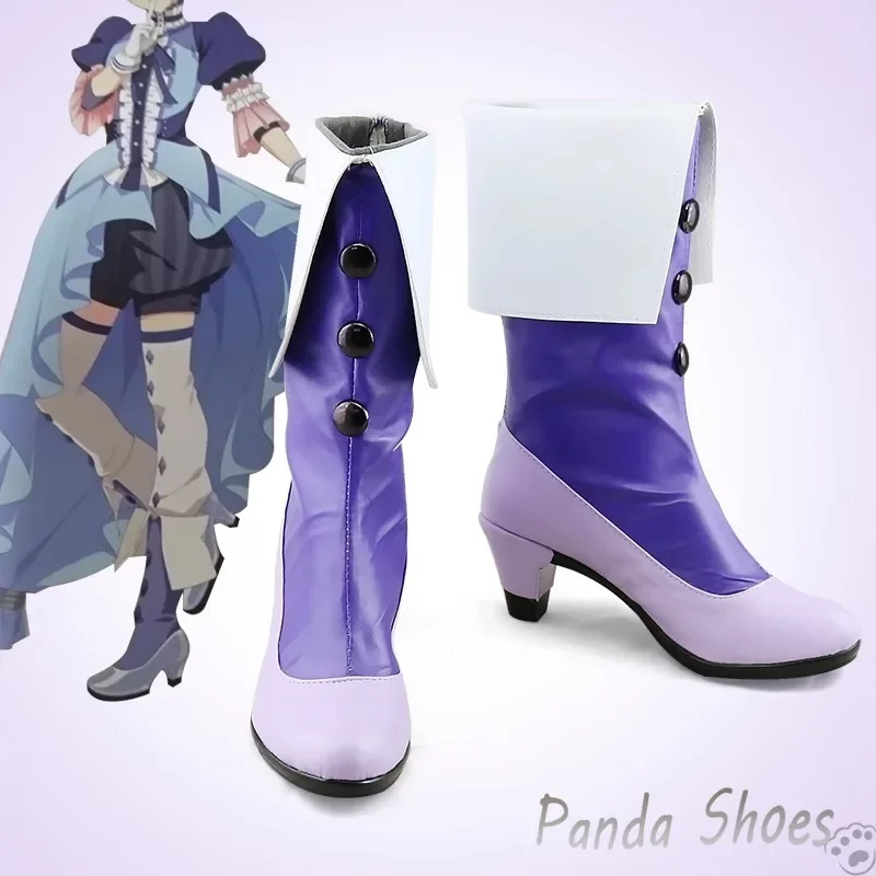 Idolish7 Izumi Mitsuki Cosplay Shoes Anime Game Cos Long Boots Comic Mikki Cosplay Costume Prop Shoes for Con Halloween Party