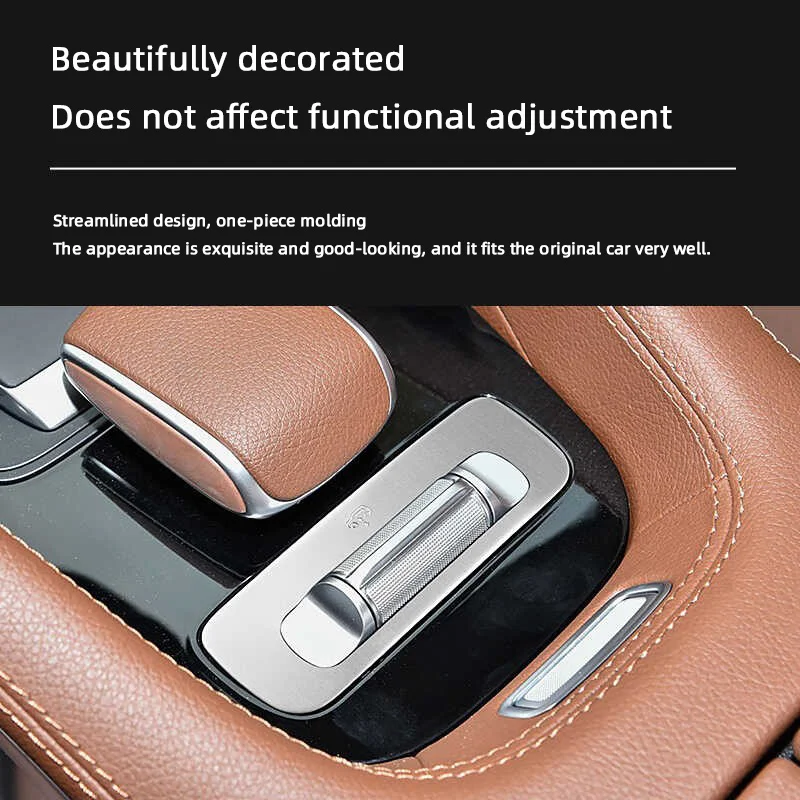For Mercedes Benz GLE GLS W167 C167 X167 2020 2021 Car One Click Start Stop Button Sticker Chassis Lifting Adjustment Trim Cover