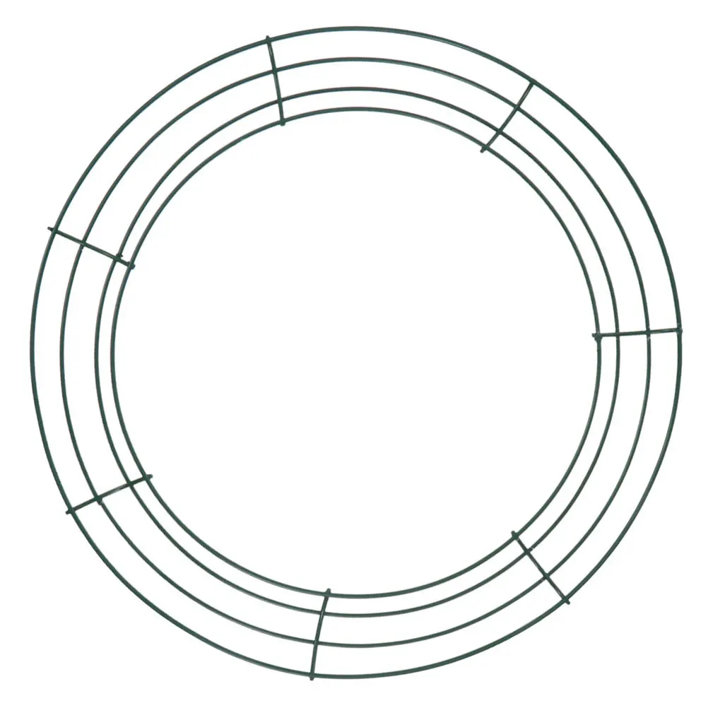 

1pc Metal Flower Wreath Frame 12 Inch Round Iron Wreath Making Tool For Diy Floral Garland Decor Easter Christmas Wedding Party