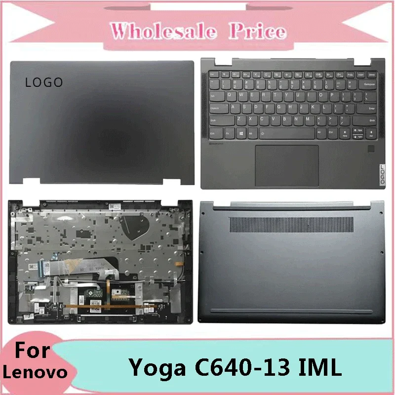 lenovo laptop lcd back cover moldura frontal palmrest superior base case inferior teclado hang original novo ioga c64013 iml 01