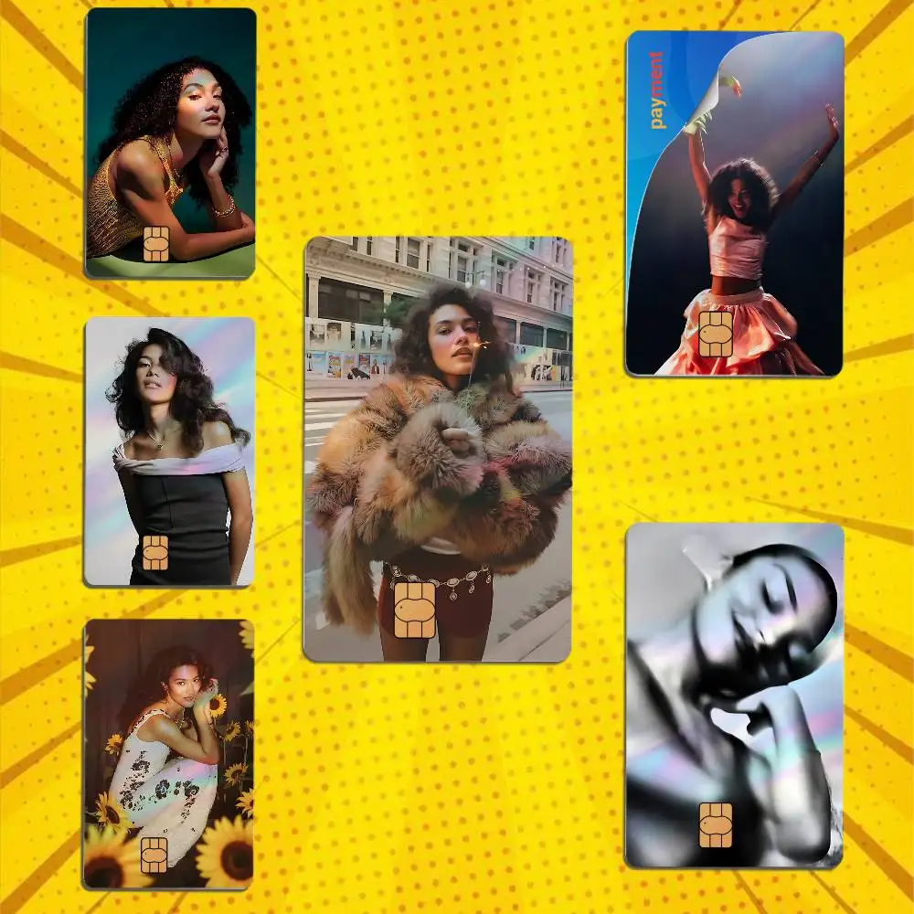 Man I Need Olivia Dean Card Skin Stickers For Bank Card Bus Metro Card Sticker Holographic Laser Credit Debit Stickers