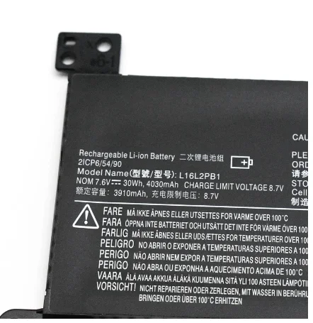 L16M2PB1 pour Lenovo, urgence apad 320 520 330 15IKB 15II-15AST 15ABR 14ABR 15IKeria 15ICN XiaoXin 5000-15 L16M2PB2