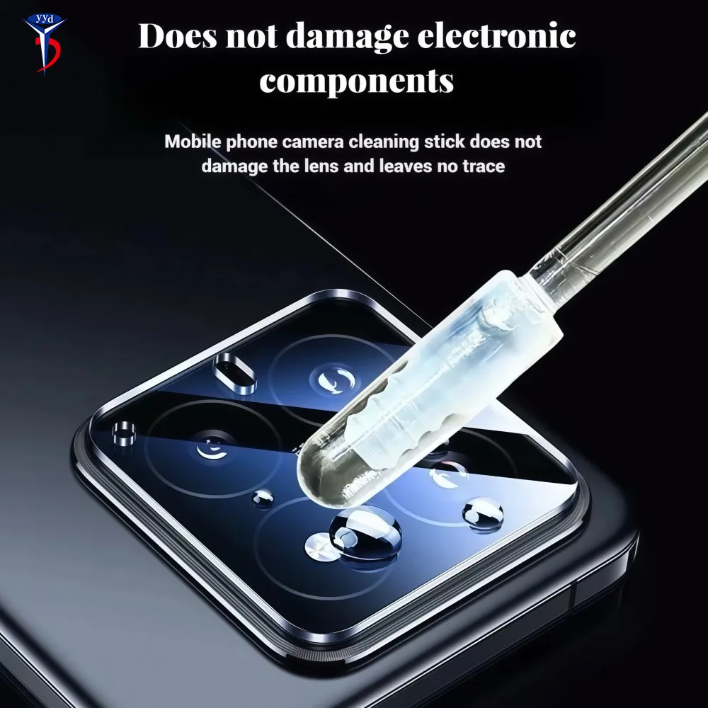 

Набор инструментов для чистки, 48 предметов, универсальная палочка для удаления пыли на стекле заднего камеры мобильного телефона, 360 градусов ° Очистка без мертвого угла