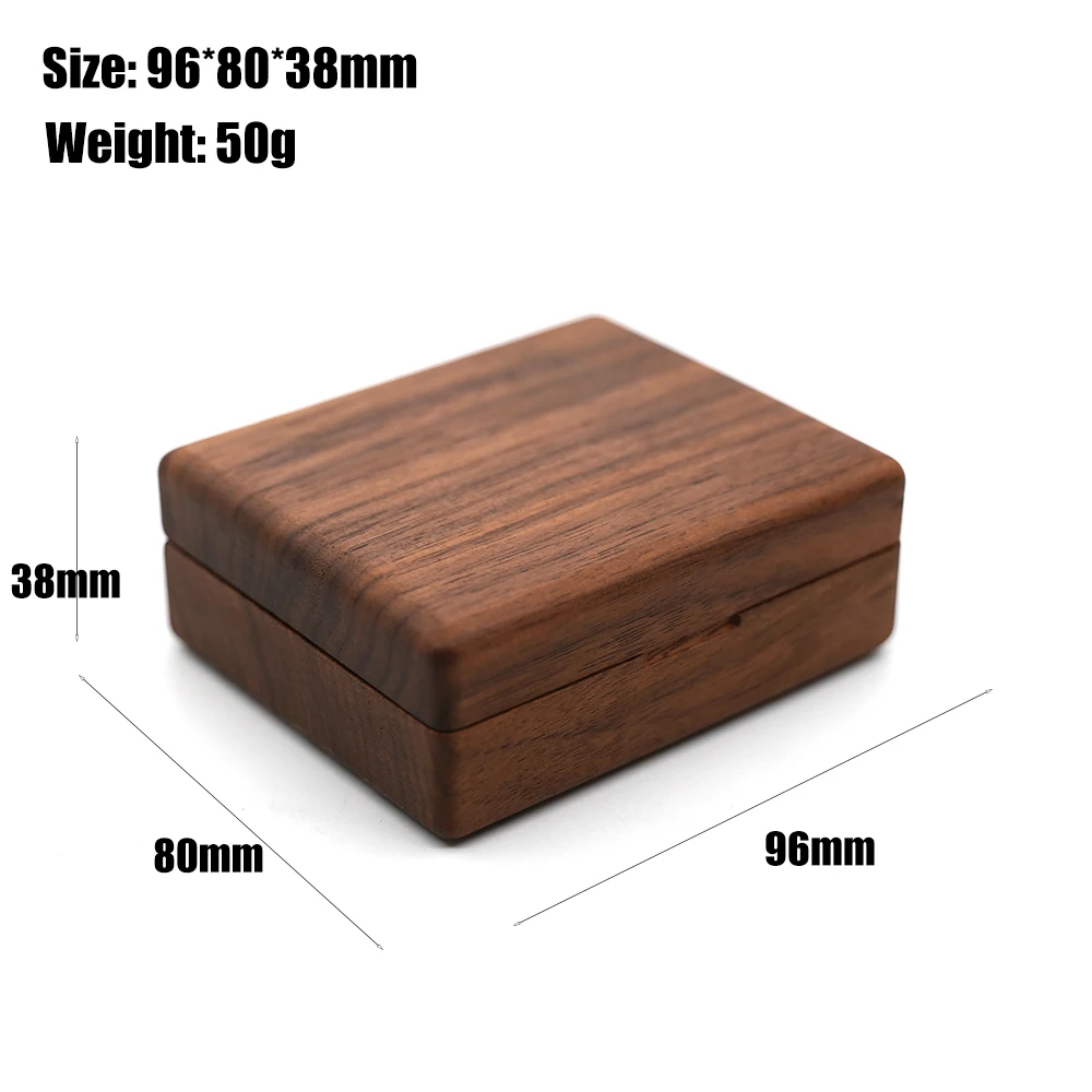 Wood Wedding Ring Box storage Engagement Wedding Ceremony Ring Storage Proposal Portable Gifts Bead Case Rustic 