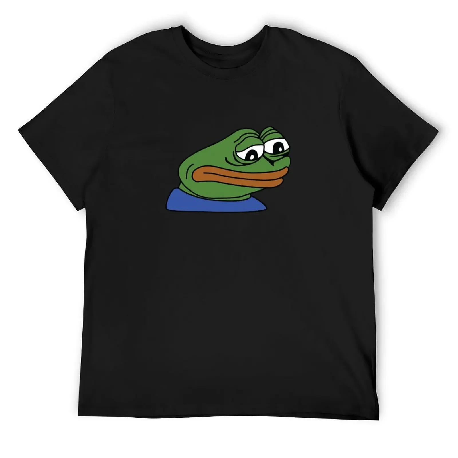 

Sadge High Quality Emote T-Shirt sports fans Anime t-shirt oversized graphic tee tee shirts for men