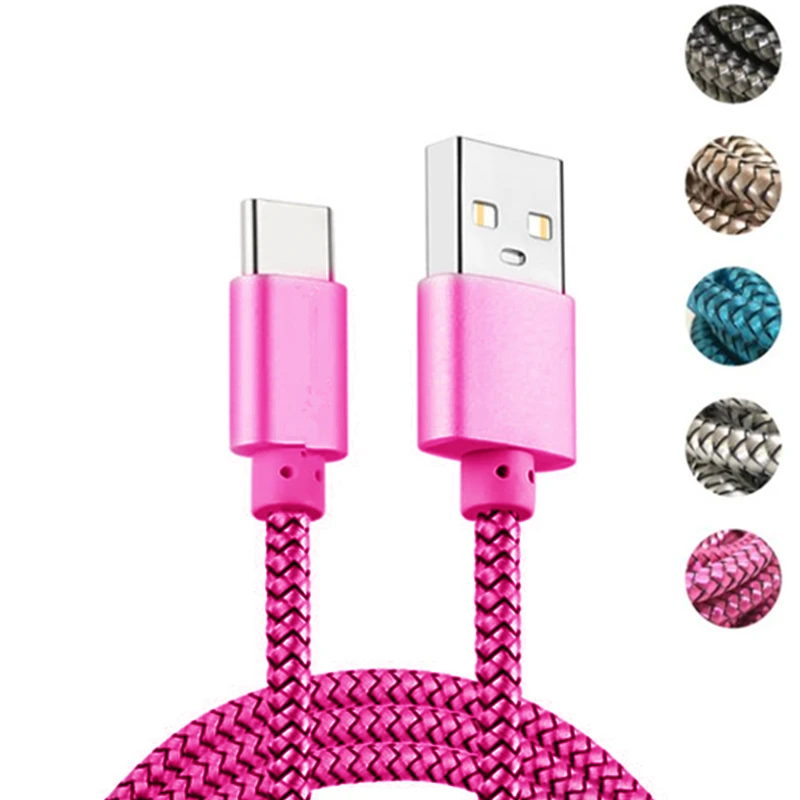 For Samsung galaxy feel 2 A51 A71 A30S A21S A40 A50 A70 A20 S8 Phone USB type C Cable Data Charger Cord 1M 2M Fast Charging Wire